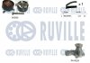 RUVILLE FORD ремінь ГРМ + ролик натягувача +помпа Fiesta, Focus 02- 5503041