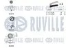 Фото Комплект ременя ГРМ VW Caddy III/Golf 1.4 97-13/Skoda Fabia/Octavia/Roomster 1.4 00-15 заміна для K035565XS RUVILLE (550381) зображення 2