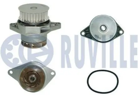 Помпа води Audi A2/Seat Leon/Toledo/VW Golf/Jetta/Polo/Bora 1.6 16V/1.6FSI 98-05 (B/B) (7 лоп) RUVILLE 561060 Купити в Україні