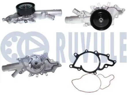 Помпа води MB E-class (W210/S210) 3.2CDI 99-03 (B/B) (8 лоп) RUVILLE 561087 Купити в Україні