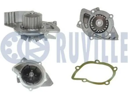 Помпа води Citroen C4-C8/Jumpy 2.0-2.2HDi/Fiat Scudo 2.0D/Ford Focus 2.0TDCI 01- (19z) RUVILLE 561235 Купити в Україні