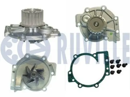 Помпа води Volvo С30/70/S40/60/80/V50/60/70/XC60/70/90 2.0/2.4D/2.8-3.0 02- (19z) (R/B) (7 лоп) RUVILLE 561282 Купити в Україні