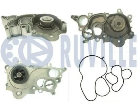 Помпа води Audi/Seat/Skoda/VW 1.0-1.4TFSI/1.4-1.6 14 RUVILLE 561545 Купити в Україні