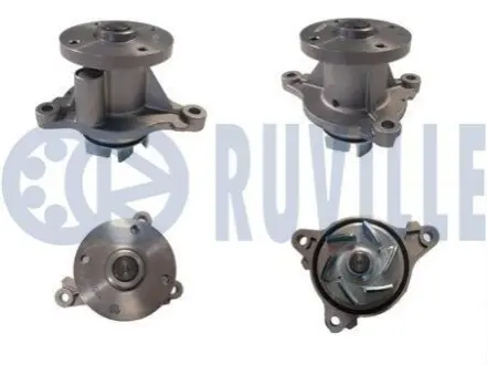 Помпа води Hyundai i10/i20 1.2 08-/Kia Rio 1.2/1.25 11-/Picanto 1.2 11- (R/B) (6 лоп) RUVILLE 561550 Купити в Україні