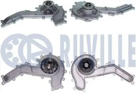 Помпа воды Audi A4/A5/A6/A7/Q5/Q7 3.0 TDI 14- (R/B) (6 лоп.) RUVILLE 561596