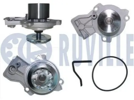 Помпа води Audi A1/Seat Ibiza/Skoda Fabia/Rapid/VW Polo 1.4TDI 14- RUVILLE 561636