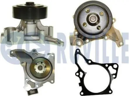 Помпа води Mazda 3/6/CX-5 2.2D 12- (R/B) (6 лоп) RUVILLE 561646 Купить в Украине