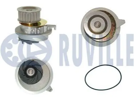Помпа води Opel Astra F/Vectra A 1.7D/TD 88-00/Kadett E/Ascona C 1.6D/1.7D 86-91 (21z) RUVILLE 56524P Купить в Украине