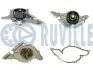 Фото Помпа води Audi A3-A8/Skoda Octavia 1.8TSI/2.0RS/VW Golf V/VI 2.0TSI 06- (+термостат, датчик t) RUVILLE (56762A) зображення 1