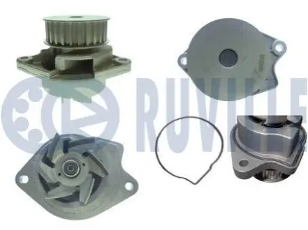 Помпа води Skoda Fabia/Octavia/Seat Ibiza/Cordoba/VW Caddy/Golf/Polo 1.4/1.4 16V 00- (B/B)(7лоп) RUVILLE 56945A Купити в Україні