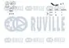 Фото Комплект ременя генератора Renault Megane/Scenic 1.9 dCi/2.0 16V 03- (7PK1125) RUVILLE (570081) зображення 2