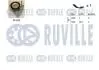 Комплект ременя генератора Citroen C2/C3/C4/Peugeot 207/307 1.1-1.6 02- (6PK1053) RUVILLE (570097) зображення 1