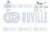 Комплект ременя генератора Citroen C2/C3/C4/Peugeot 207/307 1.1-1.6 02- (6PK1053) RUVILLE (570097) зображення 2