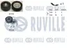 OPEL К-кт ГРМ (ремінь+ 2 ролика) VECTRA C 1.9 05-08 RUVILLE 570161 Купити в Україні