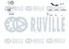Фото Комплект ременя генератора Renault Kangoo 1.5dCi 09- (6PK1195) RUVILLE (570190) зображення 2