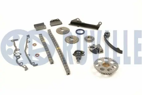 Комплект ланцюга ГРМ Nissan Almera/Primera 1.4/1.690-00 RUVILLE 580060 Купити в Україні
