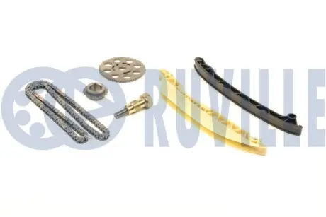 Комплект цепи ГРМ Ford Fiesta 1.3 01-08 RUVILLE 580114 Купить в Украине