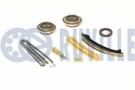 Комплект цепи ГРМ MB C-class (203/204)/Sprinter (906) 1.8 00- RUVILLE 580144 Купить в Украине