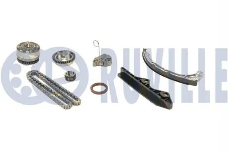 К-кт ланцюга приводу валу розподільчого Note,Micra II,III 1.2/1.4 RUVILLE 580147 Купити в Україні