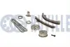 Фото Комплект ланцюга ГРМ Toyota Avensis/Corolla/Rav 4 1.4/1.6/1.8 99- (z=130) (симплекс) RUVILLE (580148) зображення 1