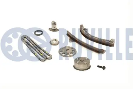 Комплект ланцюга ГРМ Toyota Avensis/Corolla/Rav 4 1.4/1.6/1.8 99- (z=130) (симплекс) RUVILLE 580148 Купити в Україні