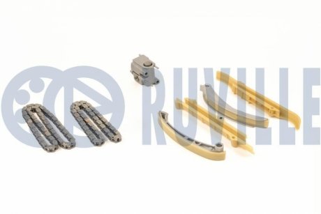 BMW К-кт цепи привода распредвала вала E34,36,E39,E38 2.5tds RUVILLE 580165 (фото 1)