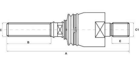 Ремкомплект тяги S-TR STR11A109