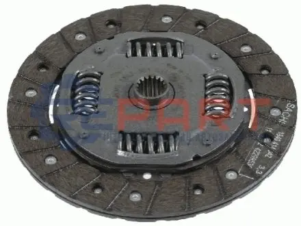 Фото 1 — Диск зчеплення SACHS (1862301031) Фото Диск зчеплення SACHS (1862301031) зображення 1