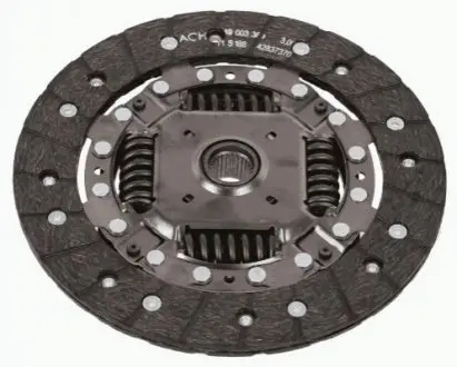 Фото 1 — Диск зчеплення SACHS (1878008691) Фото Диск зчеплення SACHS (1878008691) зображення 1