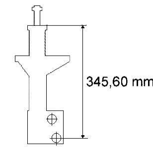 Амортизатор підвіски SACHS 230 315