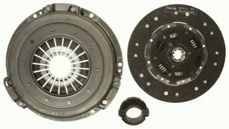 Комплект зчеплення з підшипником (240мм) BMW 2.5-3.2 (E9), 2500-3.3 (E3), 5 (E12), 5 (E28), 6 (E24), 7 (E23) 2.5-3.5 10.68-12.87 SACHS 3000034010