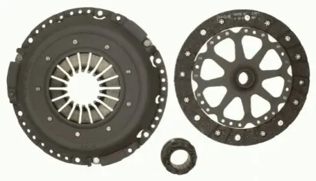 Комплект зчеплення з підшипником (240мм) PORSCHE BOXSTER, CAYMAN 2.5/2.7 09.96-12.09 SACHS 3000830601