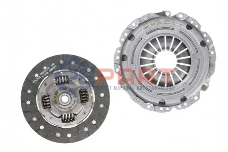 Фото Комплект зчеплення Opel Combo 1.7Di/DTi 01- (48/55kw) (d=206mm) (+вижимний) SACHS (3000859901) зображення 1