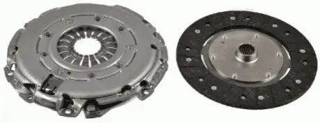 Комплект зчеплення (240мм) MERCEDES C (C204), C (W204), C T-MODEL (S204), E (A207), E (C207), E (W212), E T-MODEL (S212), SLK (R172) 1.8/1.8CNG 01.07 SACHS 3000950635