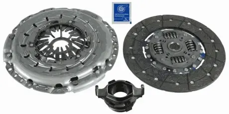 Комплект зчеплення (260мм) HYUNDAI H-1 CARGO, H-1 TRAVEL 2.5D 02.08 SACHS 3000950737