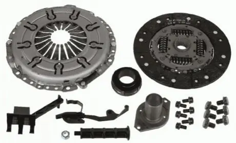Комплект зчеплення (з болтами: так, 230мм) AUDI A4 B8, A5 1.8 10.07-01.17 SACHS 3000950754