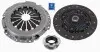 Комплект зчеплення з підшипником HYUNDAI I20 I, I20 II KIA RIO III 1.1D 09.11 SACHS (3000 950 838) зображення 1