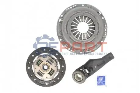 Фото 1 — Комплект зчеплення Mazda 3 1.3/1.6i 03-14 (d=203mm) (+вижимний) SACHS (3000951008) Фото Комплект зчеплення Mazda 3 1.3/1.6i 03-14 (d=203mm) (+вижимний) SACHS (3000951008) зображення 1