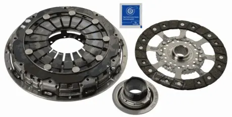 Комплект зчеплення BMW 5 (E60), 5 (E61), 6 (E63), 6 (E64) 5.0 09.04-12.10 SACHS 3000951019 Купити в Україні