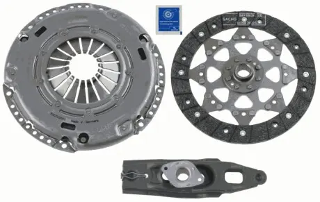 Комплект зчеплення з підшипником (228мм) MITSUBISHI COLT VI SMART FORFOUR 1.5D 08.04-06.12 SACHS 3000 951 042 Купити в Україні