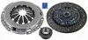 Комплект зчеплення з підшипником (190мм) HYUNDAI I10 III KIA PICANTO II 1.0 05.11 SACHS (3000 951 491) зображення 1