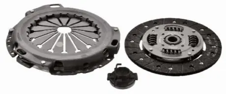 Комплект зчеплення (215мм) RENAULT CLIO II, ESPACE III, KANGOO, KANGOO EXPRESS, LAGUNA I, LAGUNA II, MEGANE I, MEGANE I CLASSIC, MEGANE I COACH, MEGANE SCÉNIC, SCENIC I 1.9D 03.97 SACHS 3000951567 Купити в Україні