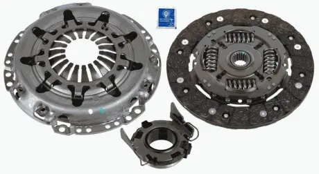 Комплект зчеплення з підшипником (200мм) CITROEN C1 II PEUGEOT 108 TOYOTA AYGO, AYGO X, YARIS 1.0 12.10 SACHS 3000 951 602