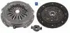 Комплект сцепления (215мм) CITROEN JUMPY I FIAT SCUDO PEUGEOT EXPERT 1.9D 10.95-12.06 SACHS (3000 951 623) изображение 1