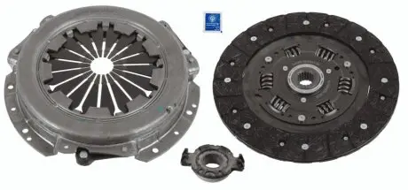 Комплект зчеплення (215мм) CITROEN JUMPY I FIAT SCUDO PEUGEOT EXPERT 1.9D 10.95-12.06 SACHS 3000 951 623