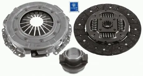 Комплект зчеплення (242мм) NISSAN CABSTAR E, TRADE 3.0D 01.94-10.06 SACHS 3000951673