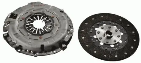 Комплект зчеплення (240мм) HYUNDAI I40 I, I40 I CW, TUCSON KIA CARENS IV 1.6D/1.7D 07.11-09.20 SACHS 3000954417 Купити в Україні
