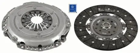 Комплект зчеплення (240мм) ALFA ROMEO GIULIETTA FIAT DOBLO, DOBLO CARGO 1.6D/2.0D 02.10 SACHS 3000 970 044
