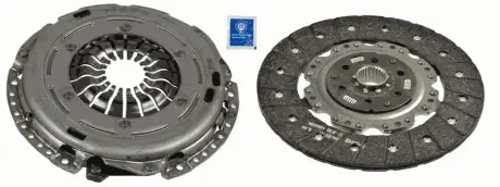 Комплект зчеплення (240мм) VW CALIFORNIA T5 CAMPER, CALIFORNIA T6 CAMPER, MULTIVAN T5, MULTIVAN T6, TRANSPORTER T5, TRANSPORTER T6, TRANSPORTER T6 / CARAVELLE T6 2.0 05.11-07.19 SACHS 3000 970 065 Купити в Україні