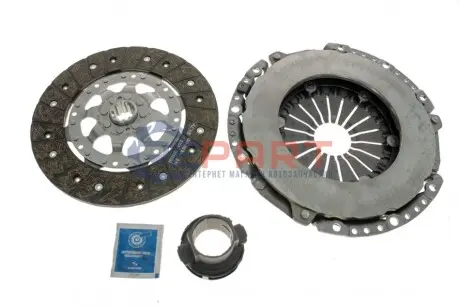 Фото Комплект зчеплення BMW 3 (E46) 5 (E39) 96-05 (d=230mm) (+вижимний) SACHS (3000970092) зображення 1